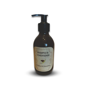 Shampoo & Conditioner - Glass Bottle
